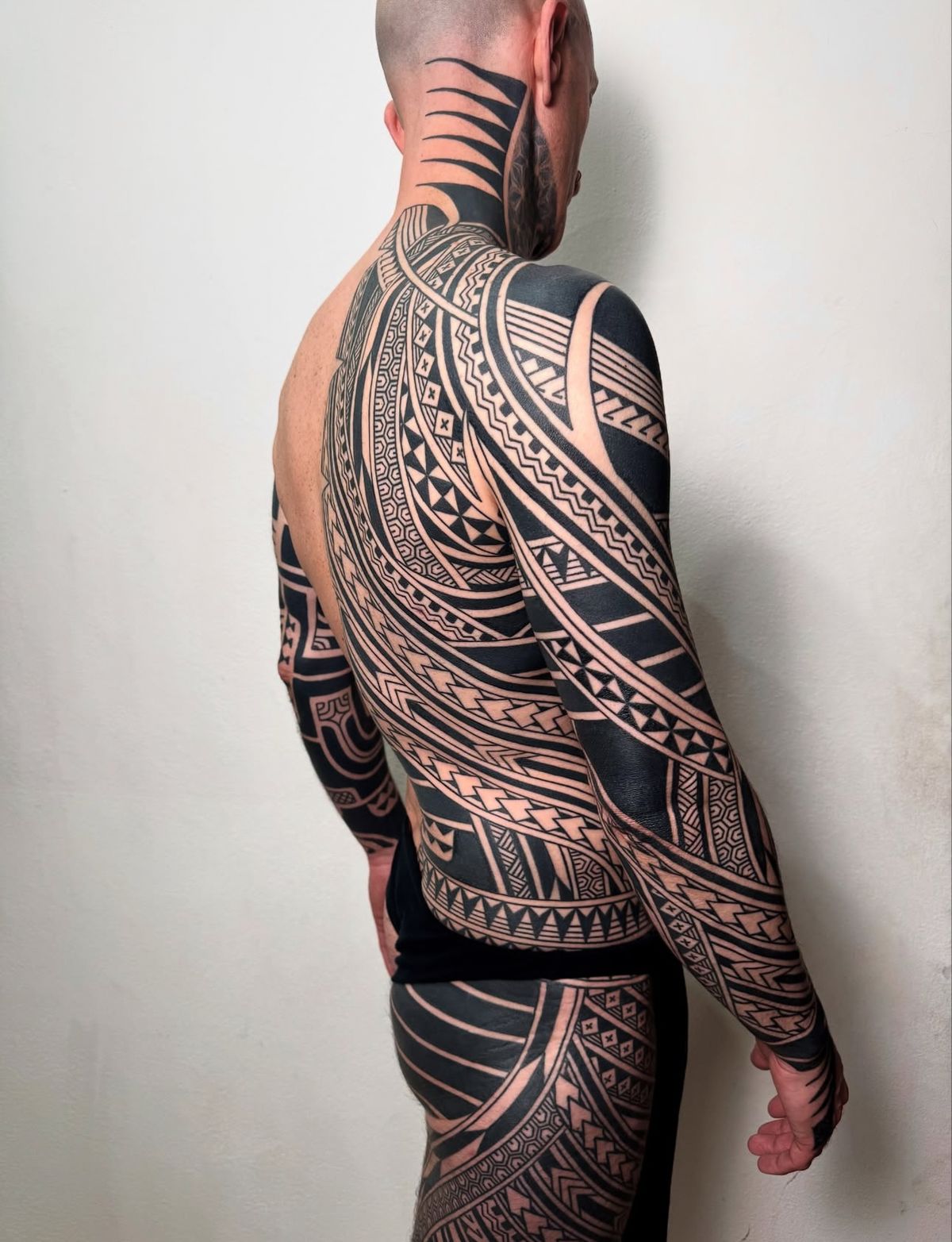Maori Body Suit Rücken